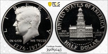 1976-S 50C Silver PR69DCAM