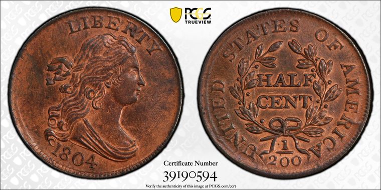 Cert 39190594 - Coin Image
