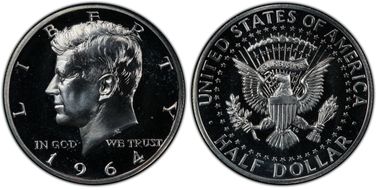 1964 50C Accented Hair PR66CAM