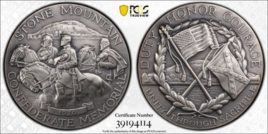 1970-P AR Medal D1970-4a, Stone Mountain SP68