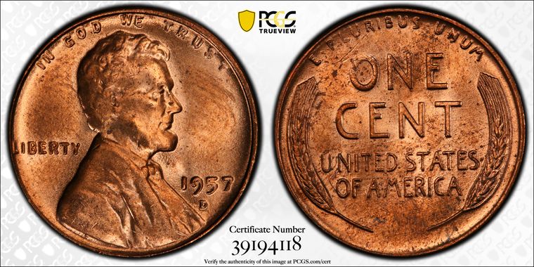 Cert 39194118 - Coin Image