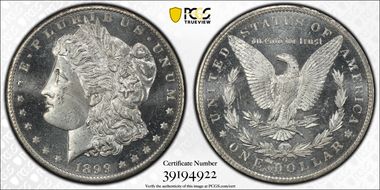 1899-O $1 MS65+ DMPL