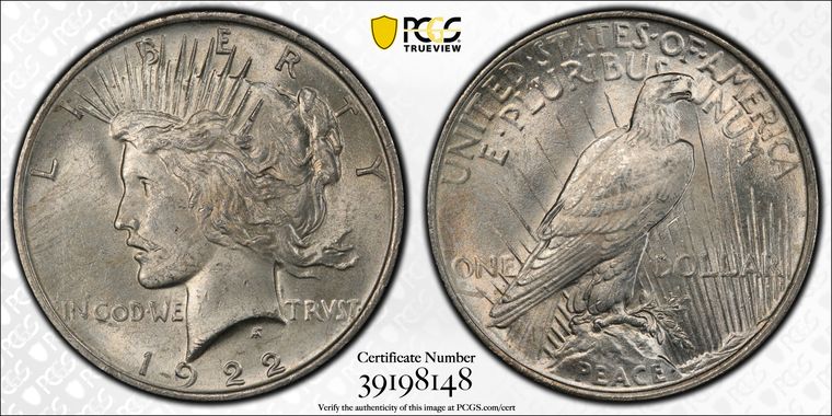 Cert 39198148 - Coin Image