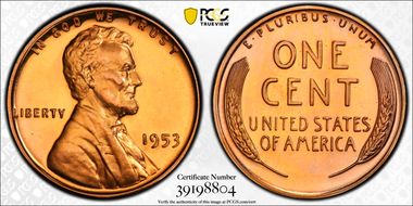 1953 1C DDO, FS-101 PR67CAM