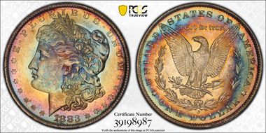 1883-O $1 MS64