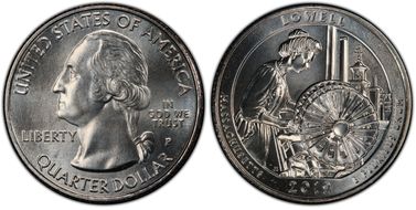 2019-P 25C Lowell NP MS68