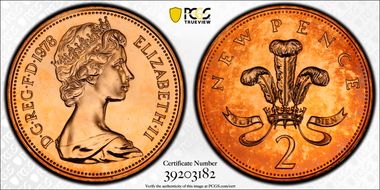 1978 2p S-C1 New Pence PR66RD