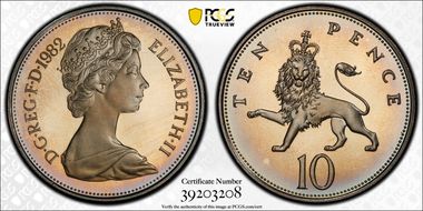 1982 10p S-F2 PR68DCAM