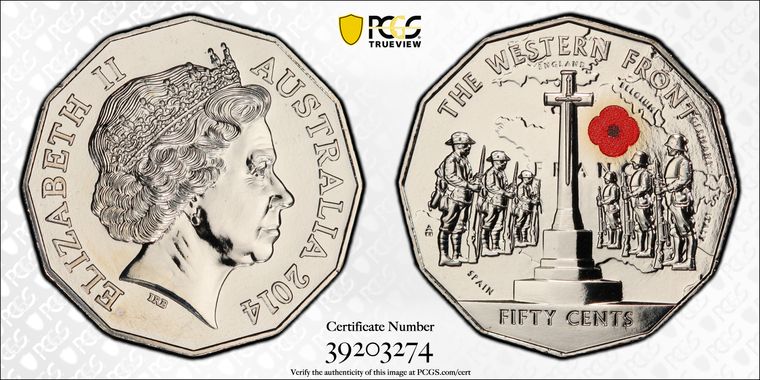 Cert 39203274 - Coin Image