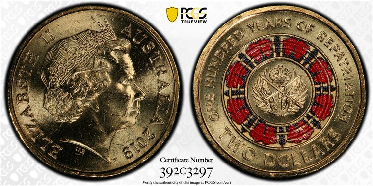 Cert 39203297 - Coin Image