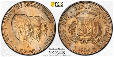 1984-Mo 1/2 P Human Rights MS64