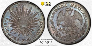 1836-Ga FS 8 R Ga14 MS63