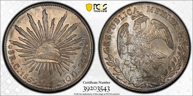 1862-C CE 8 R Cn19 MS63