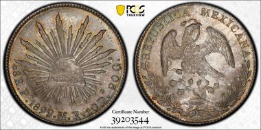 1892-Pi MR 8 R Pi83 MS66