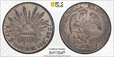 1865-Ho FM 8 R Ho06 MS63