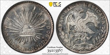 1881-Mo MH 8 R Mo66 MS65