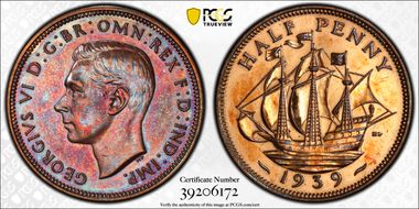 1939 1/2D S-4115 PR1BN