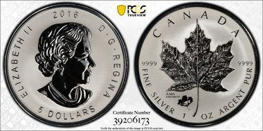 2016 $5 ML ANA Anaheim Privy SP68