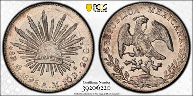 1895-Mo AM 8 R Mo81 MS63PL