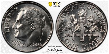 2020-P 10C Early Find MS66FB