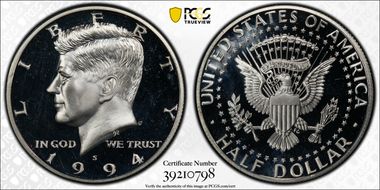 1994-S 50C Silver PR64DCAM