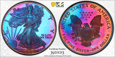 2002-W $1 Silver Eagle PR67DCAM