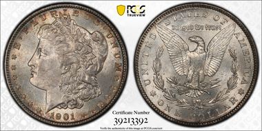 1901 $1 MS63