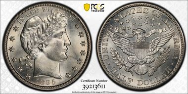 1895-S 50C MS64