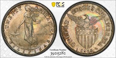 1913-S/S 20C Allen-11.09a MS66
