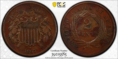 1865 2C Plain 5 N1BN