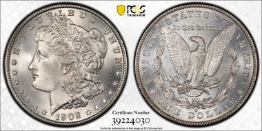 1902-O $1 MS64