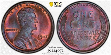 1917 1C MS65BN