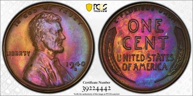1940-S 1C MS64BN