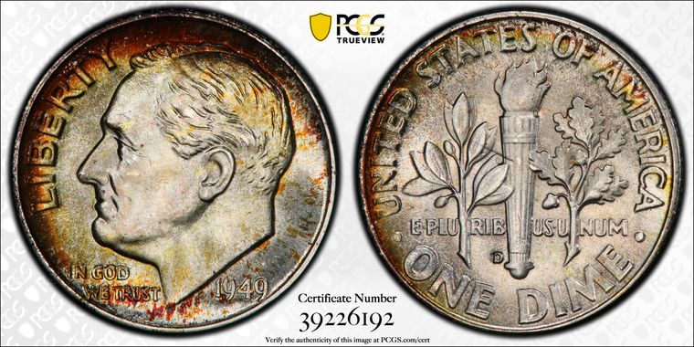 Cert 39226192 - Coin Image