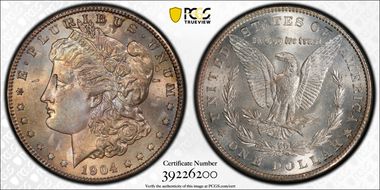 1904-S $1 MS64+
