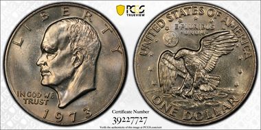 1973 $1 MS65