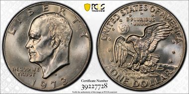 1973-D $1 MS64