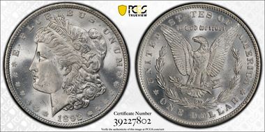1892 $1 MS64
