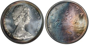 1966 S$1 Large Beads MS64