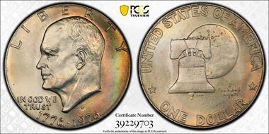 1976-D $1 Type 1 MS65