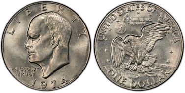 1974 $1 MS65