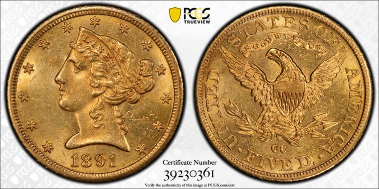 Cert 39230361 - Coin Image