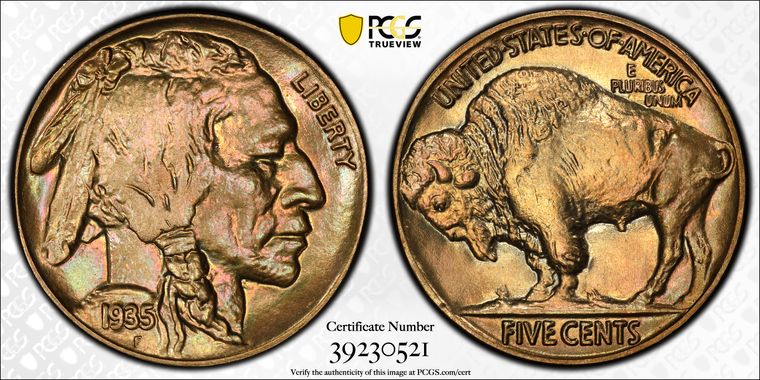 Cert 39230521 - Coin Image