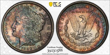1886 $1 MS65