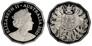 2020 50C 6th Portrait PR70DCAM