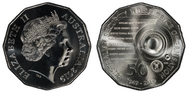 2019 50C ASIO 70th Anniversary MS68