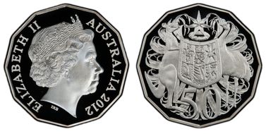 2012 50C Silver PR69DCAM