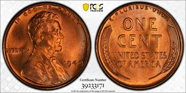 1940 1C MS67+ RD