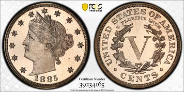 1885 5C PR66+ CAM