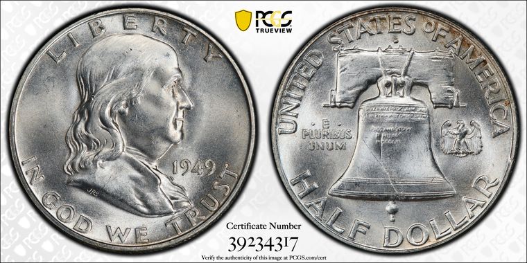 Cert 39234317 - Coin Image